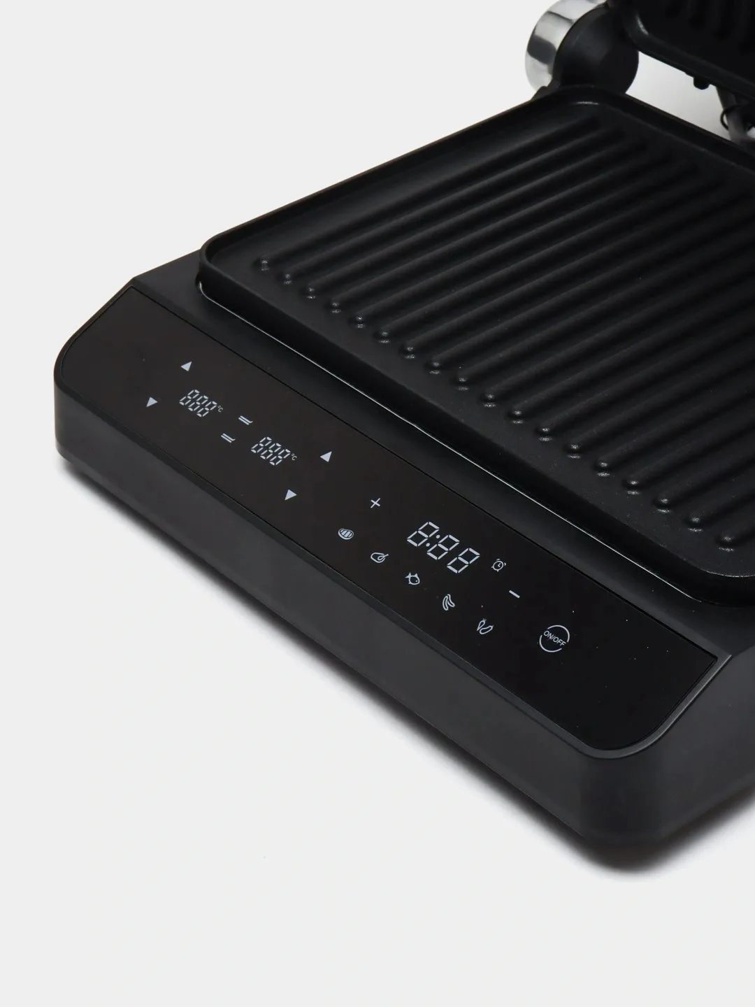 Elektr gril Shivaki GT-60C, sensorli boshqaruv, qora-kumush