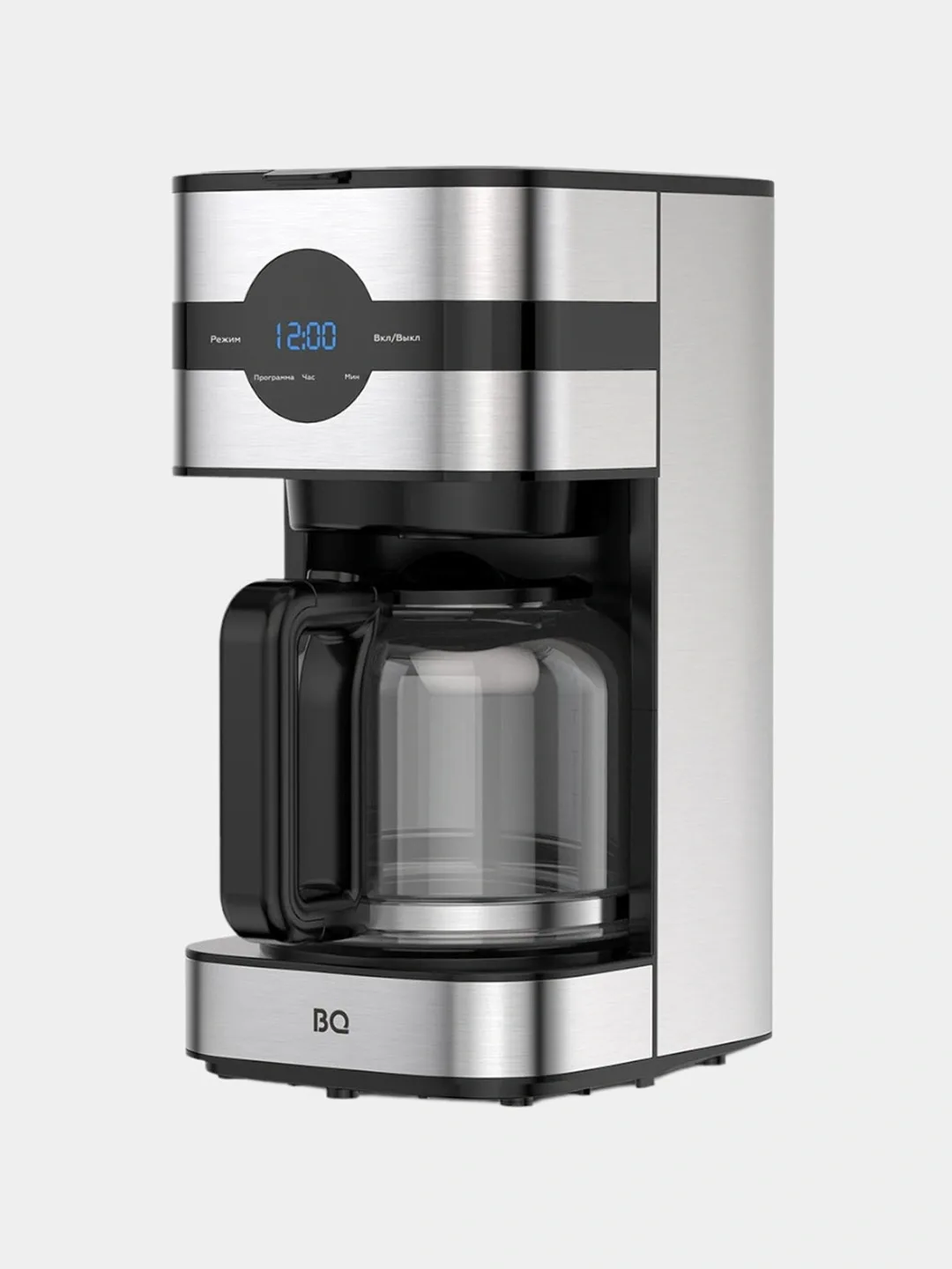 Tomchili kofe qaynatgich BQ CM2002, 1.5 L, 900 Vt, kumushrang