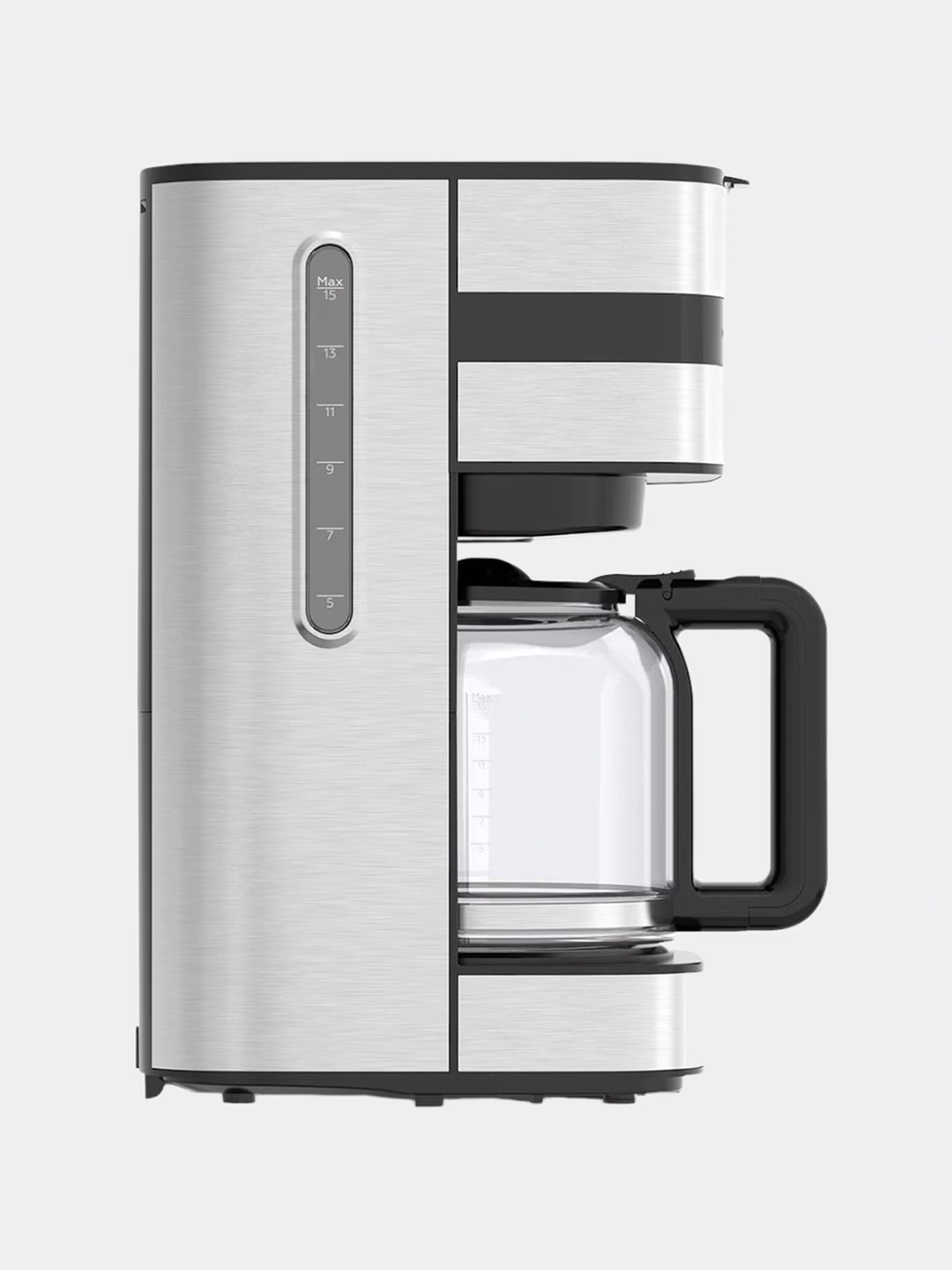 Tomchili kofe qaynatgich BQ CM2002, 1.5 L, 900 Vt, kumushrang - 14