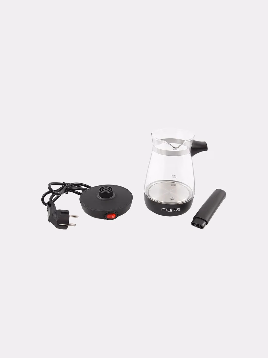 Elektr turka-kofe qaynatgich Marta MT-2140, 500 ml, qora - 4