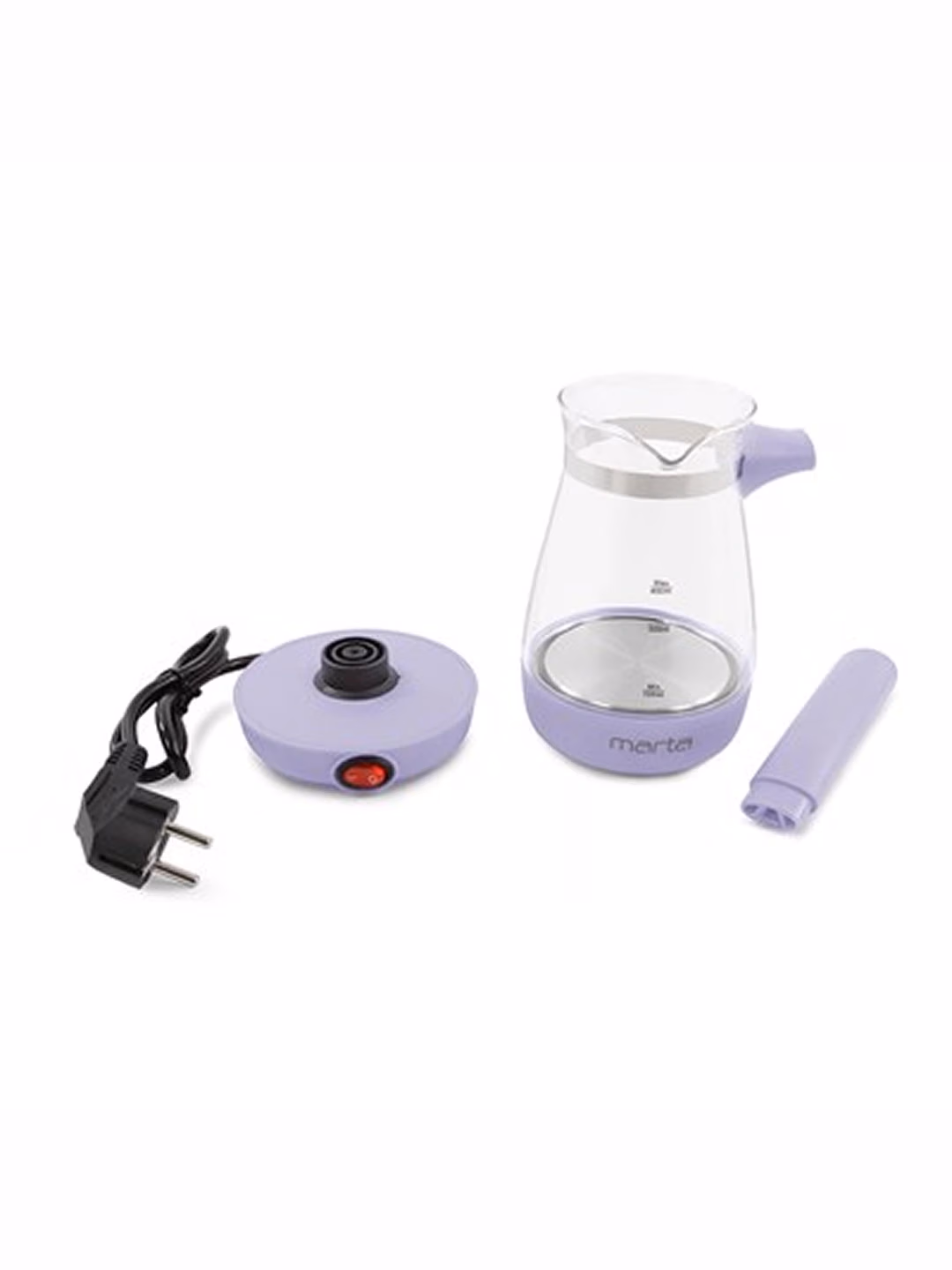 Elektr turka-kofe qaynatgich Marta MT-2140, 500 ml, qora - 7