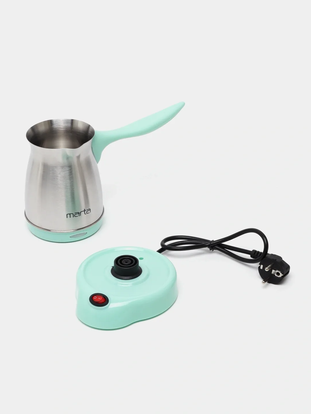 Elektr turka-kofe qaynatgich Marta MT-2141, yalpiz rang
