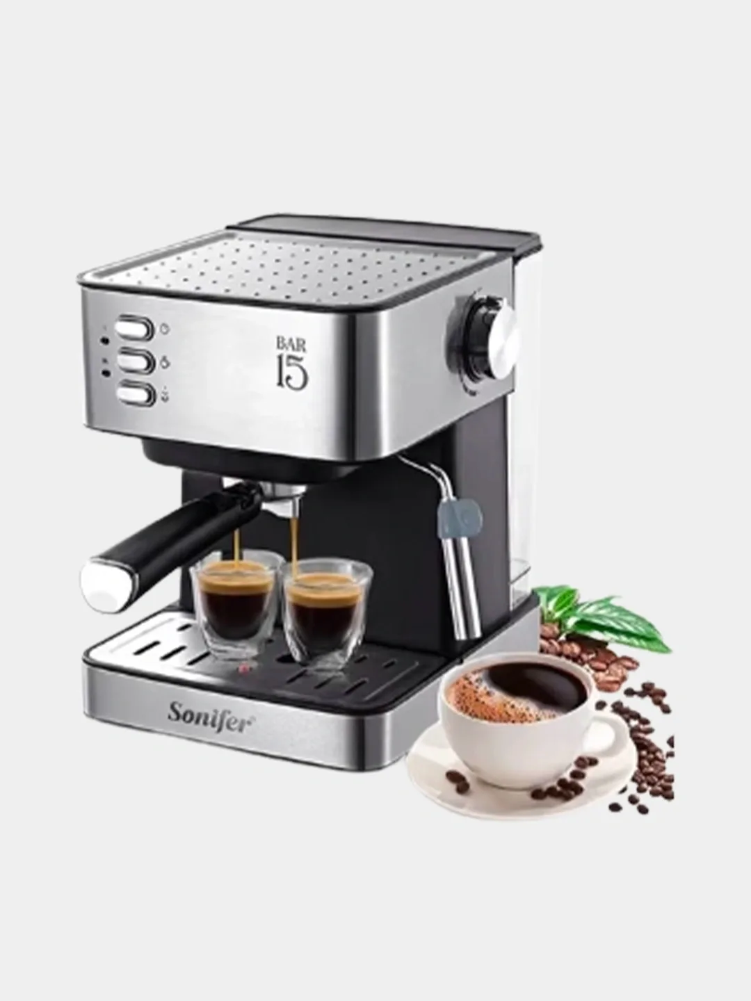 Rojogli kofe mashinasi Sonifer SF-3535 Barista Pro, 15 bar, 1.6 L