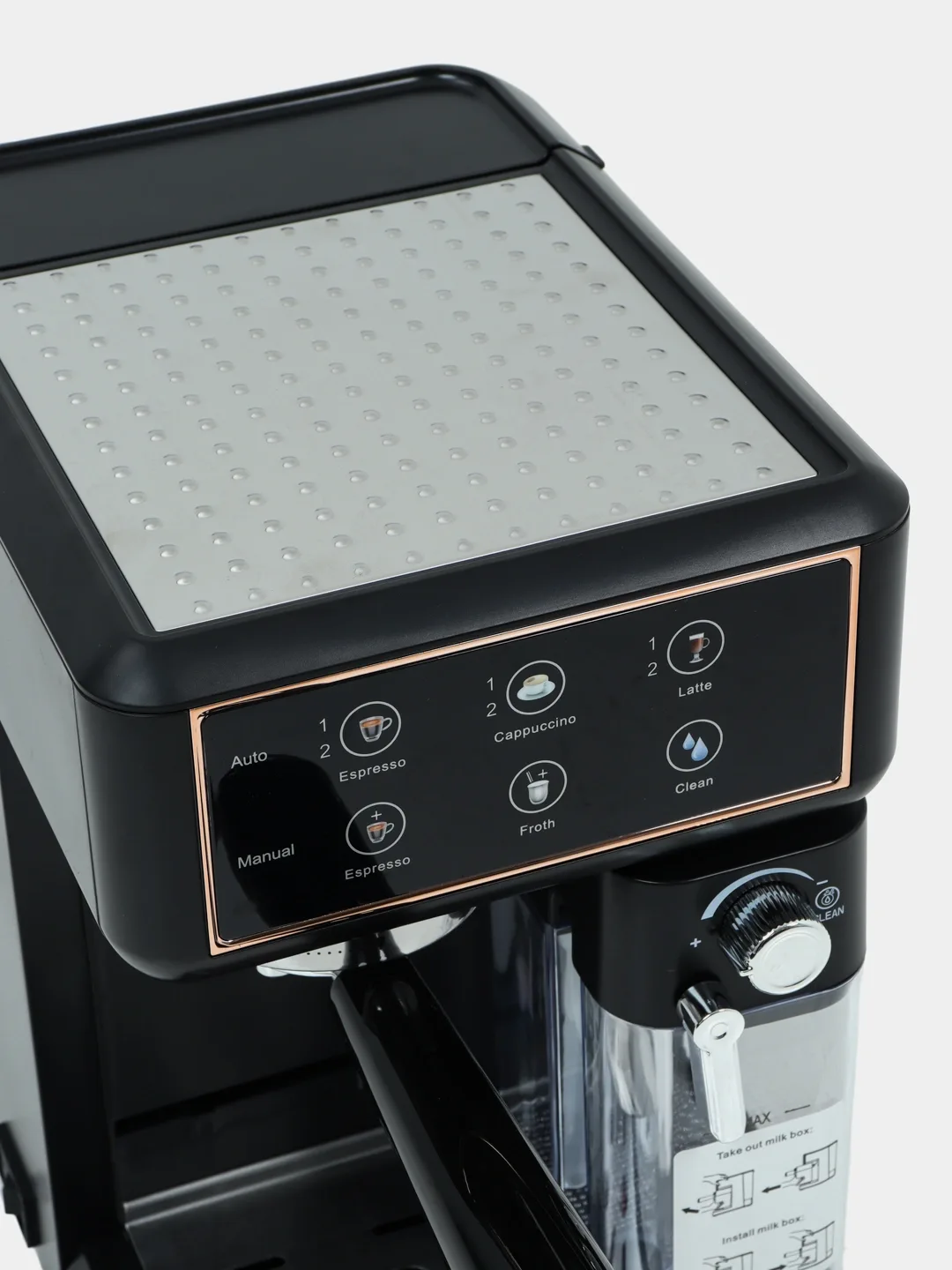 Tomchili kofe qaynatgich StarLux SL-29024, 1.8 ml, 1350 Vt, qora