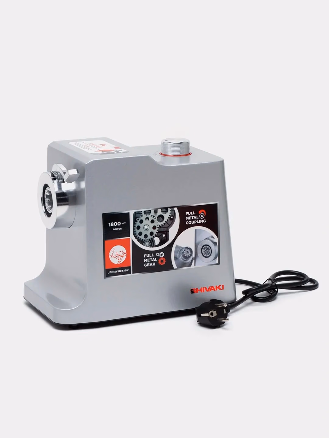 Elektr go'shtqiymalagich Shivaki MG 3750, 1800 Vt, metall - 4