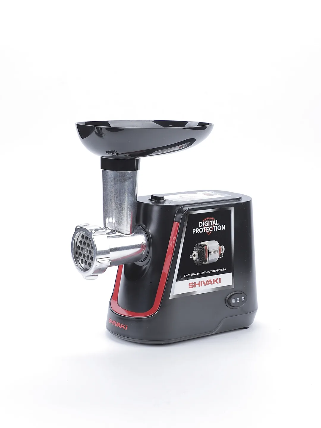 Elektr go'shtqiymalagich Shivaki MG-1013, 1200 Vt, qora