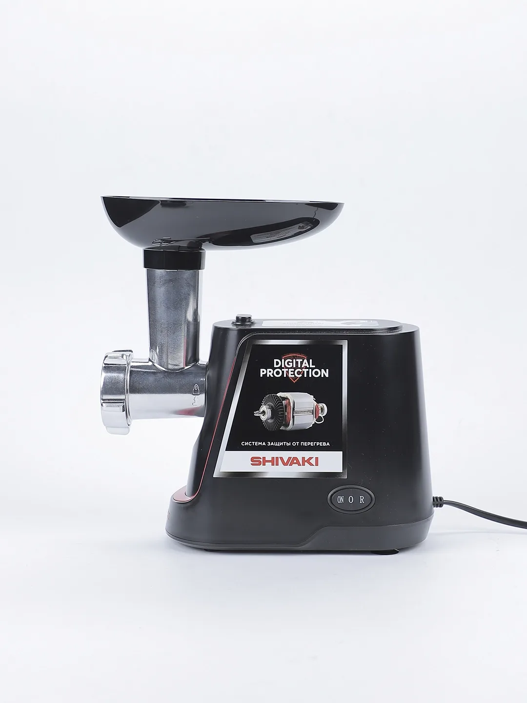 Elektr go'shtqiymalagich Shivaki MG-1013, 1200 Vt, qora