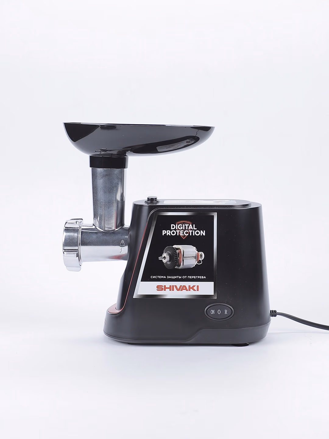 Elektr go'shtqiymalagich Shivaki MG-1013, 1200 Vt, qora - 6