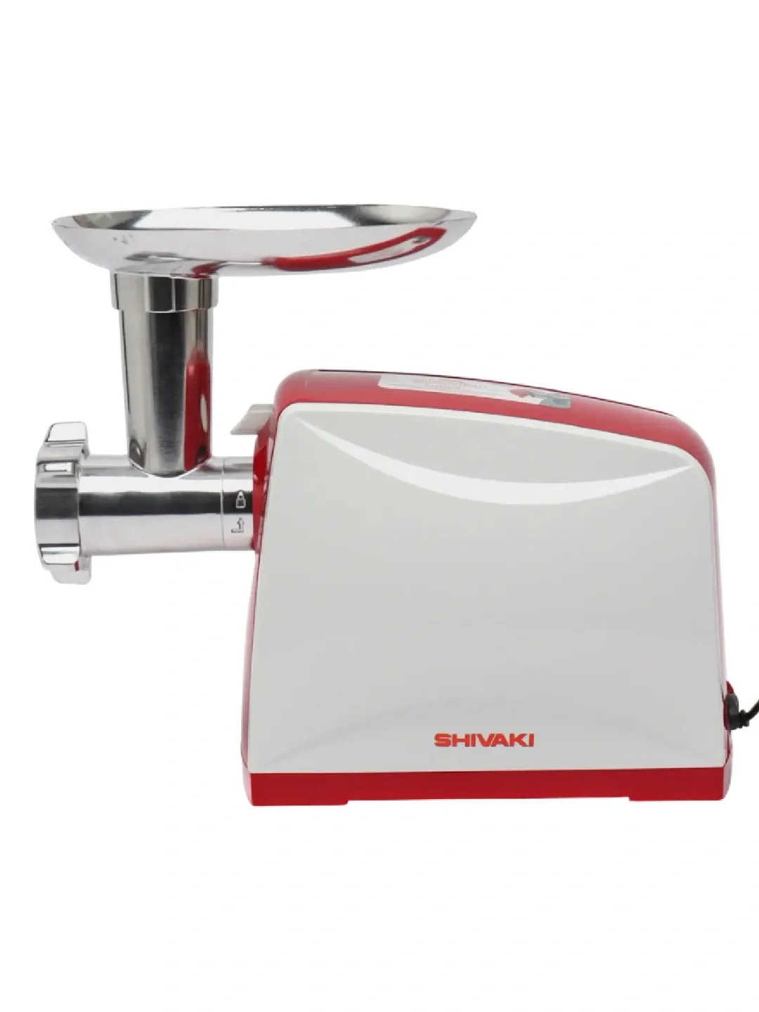 Elektr go'shtqiymalagich Shivaki MG-2650, oq-qizil