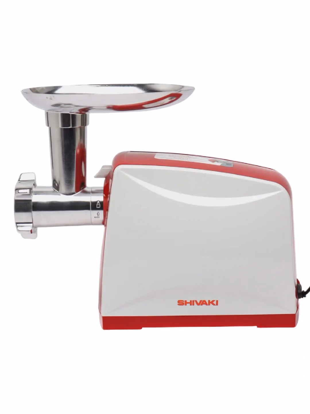 Elektr go'shtqiymalagich Shivaki MG-2650, oq-qizil