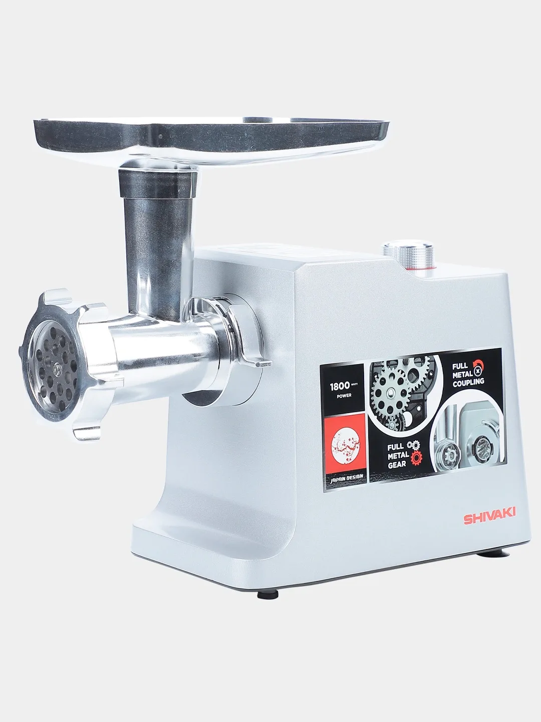 Elektr go'shtqiymalagich Shivaki MG-1183, 1600 Vt, oq