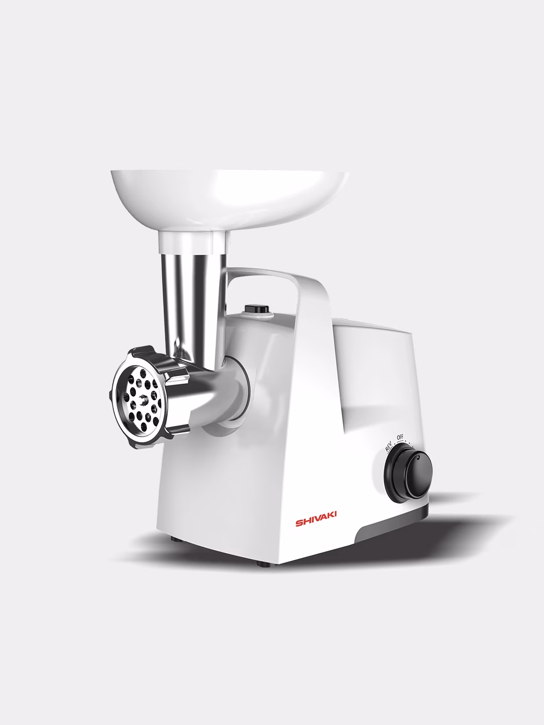 Elektr go'shtqiymalagich Shivaki MG-1183, 1600 Vt, oq - 11