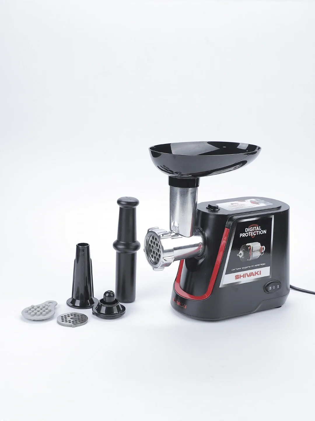 Elektr go'shtqiymalagich Shivaki MG-1183, 1600 Vt, oq