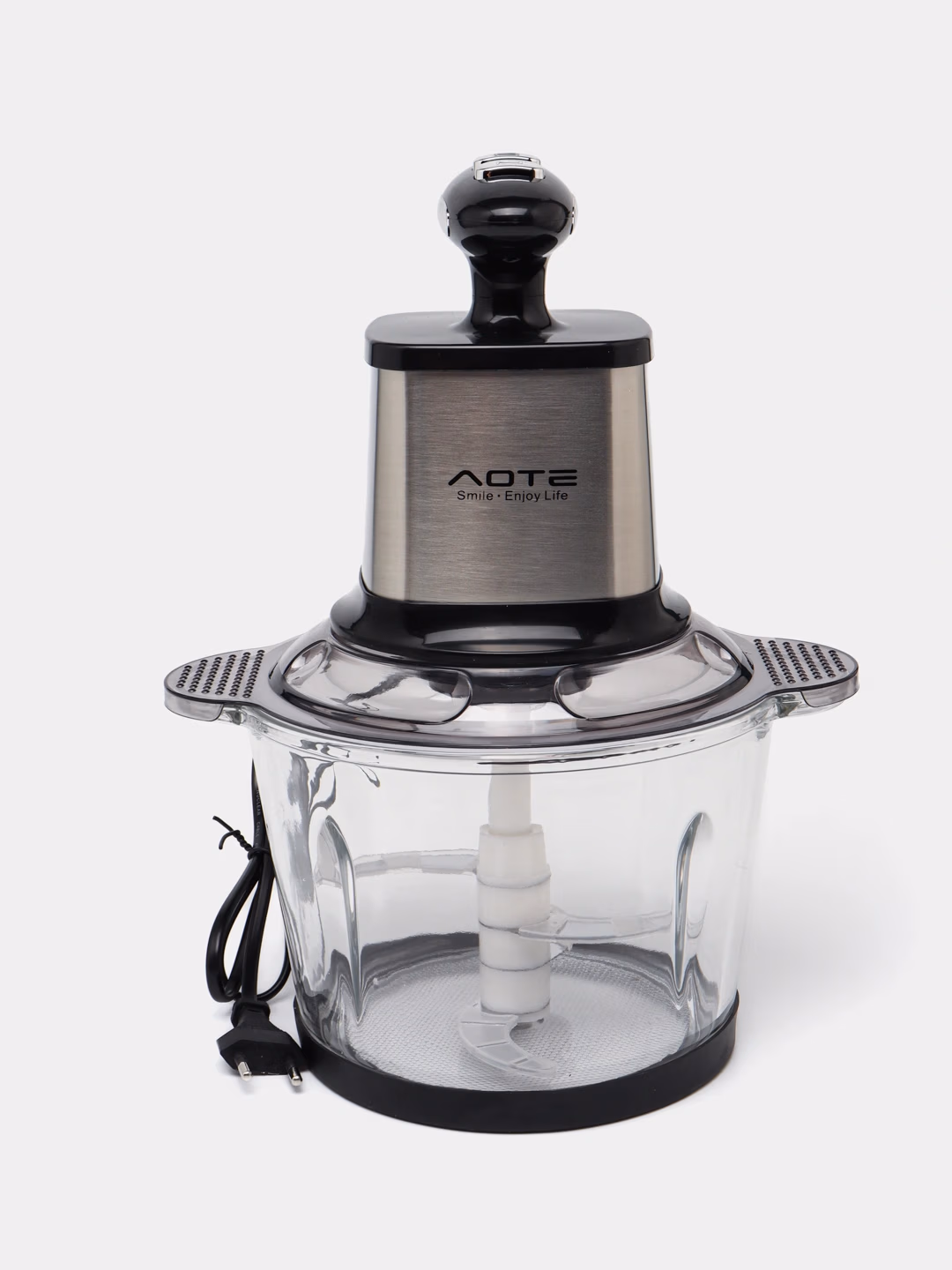 Elektr chopper-maydalagich AOTE AT-28053, 3 L, qora-kumush - 3