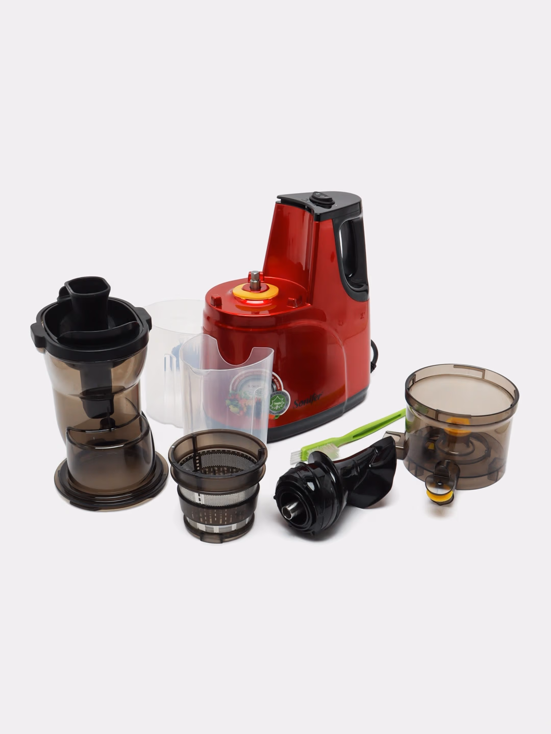 Shnekli sharbat chiqargich Sonifer SF-5537, 150 Vt, qizil - 5