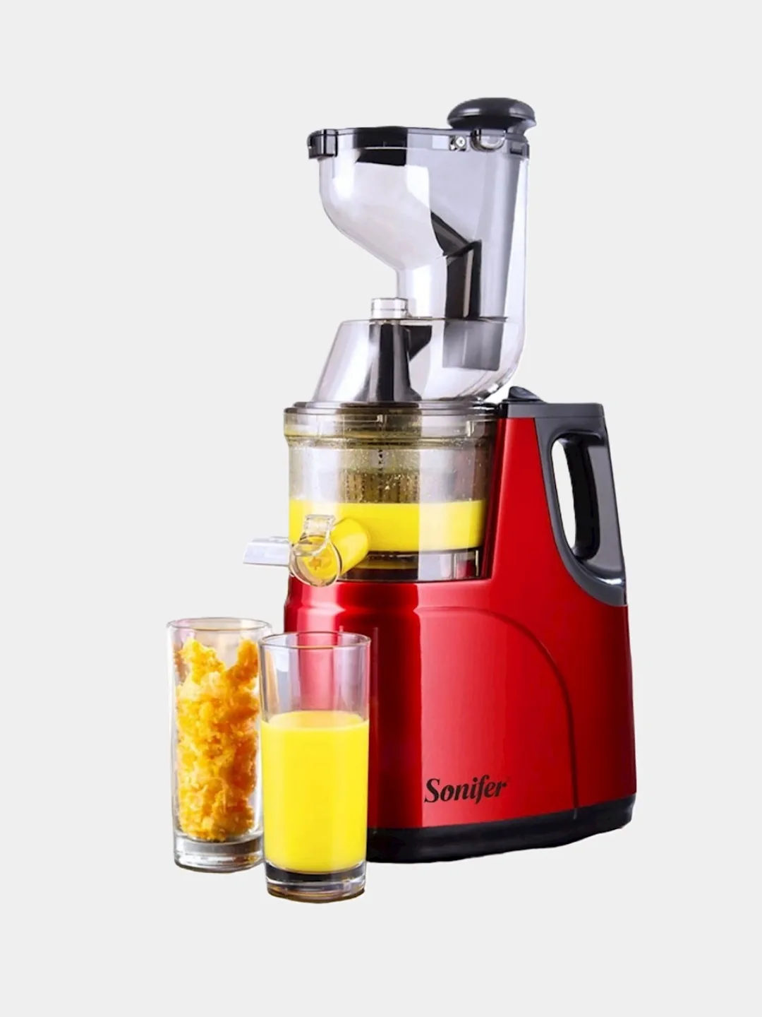 Shnekli sharbat chiqargich Sonifer SF-5537, 150 Vt, qizil