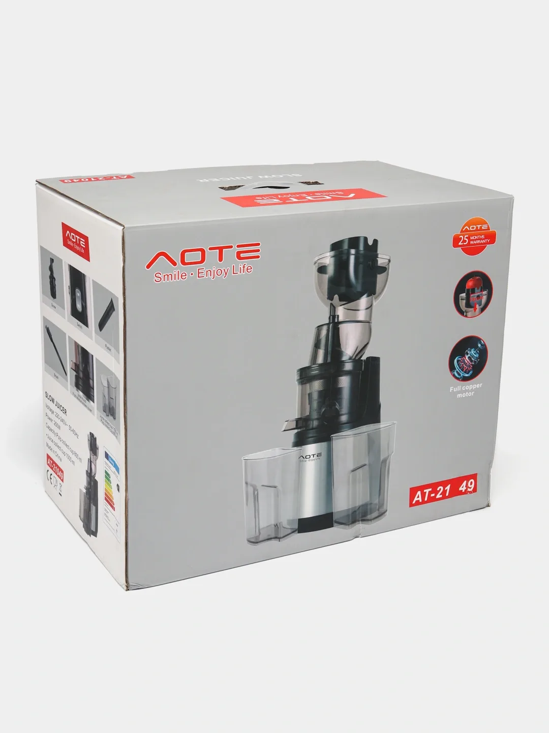 Sharbat chiqargich Aote AOTE-AT2149, qora-transparent