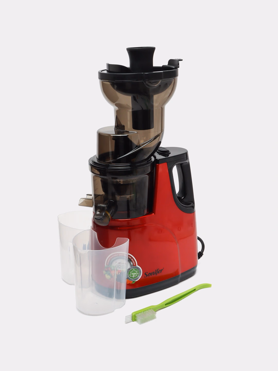 Shnekli sharbat chiqargich Sonifer SF-5537S, 250 Vt, qizil - 9