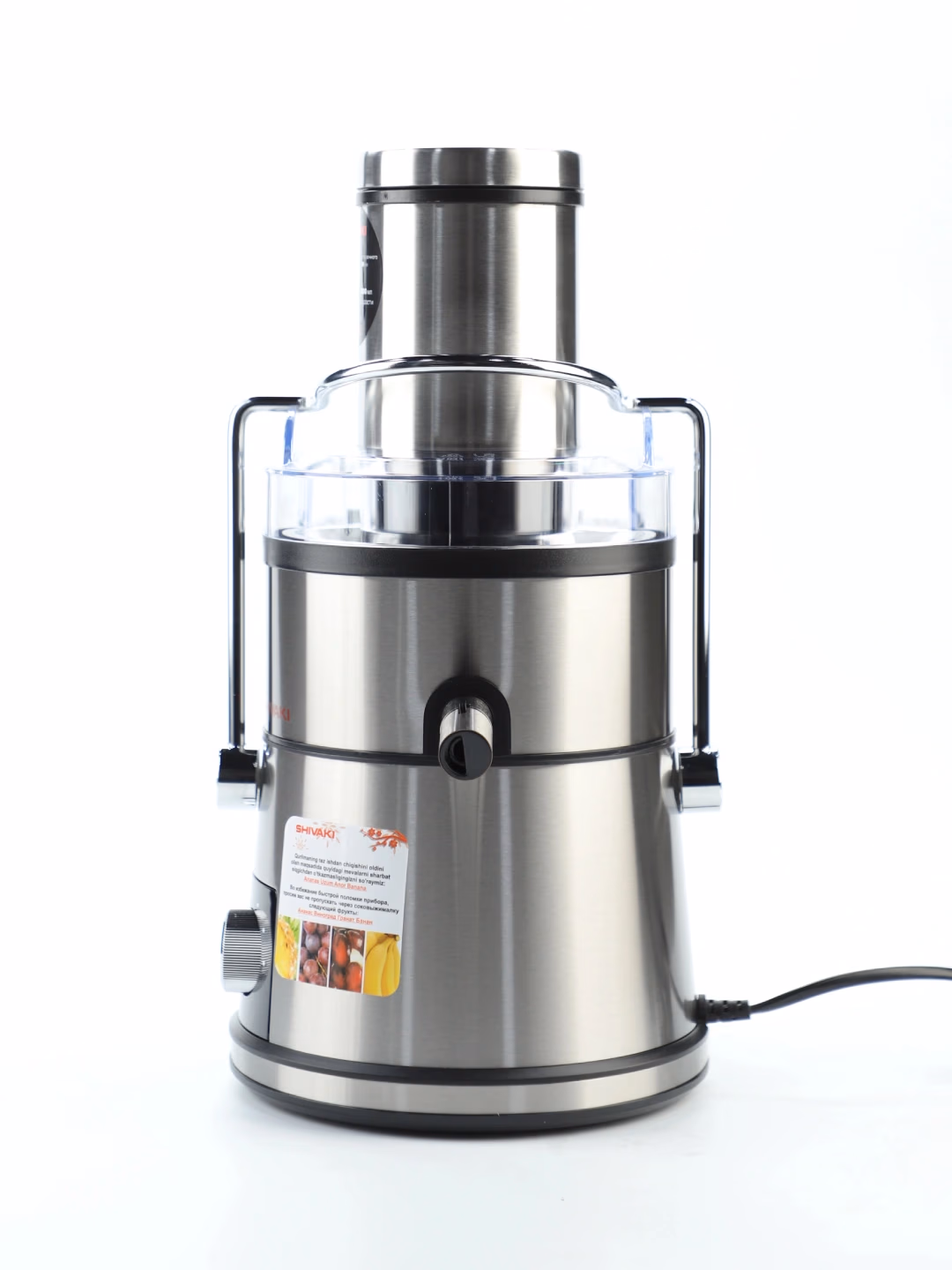 Sharbat chiqargich Shivaki JM-631, 800 Vt, kumushrang-qora - 6