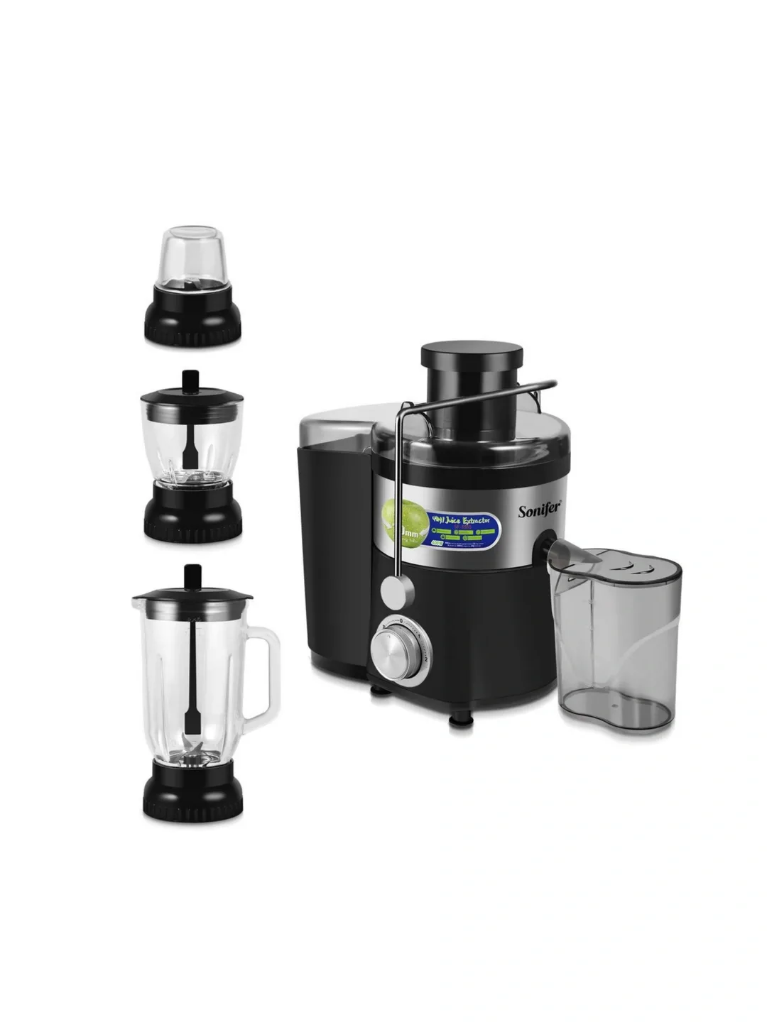 Sharbat chiqargich Sonifer SF-5555, 1000 Vt, qora