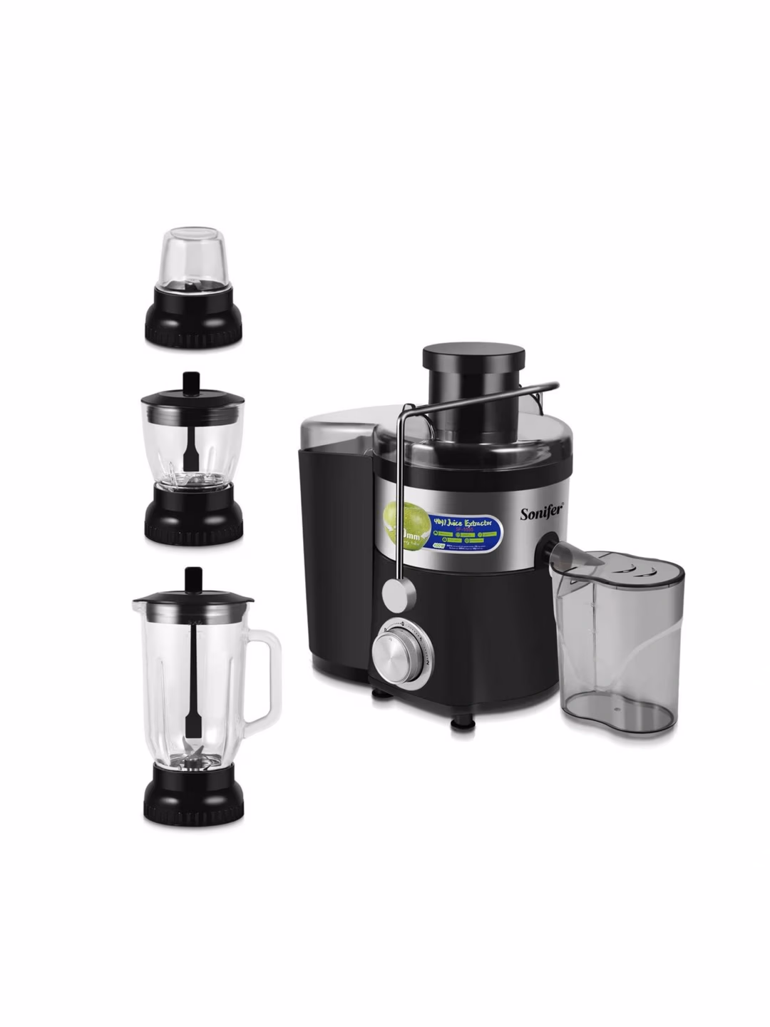 Sharbat chiqargich Sonifer SF-5555, 1000 Vt, qora - 14