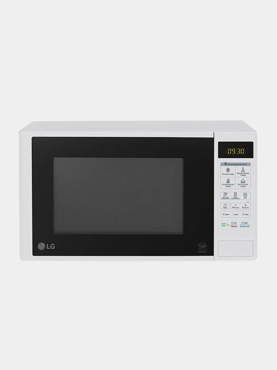 Mikroto'lqinli pech LG MS2042DB, EasyClean, 20 L, qora