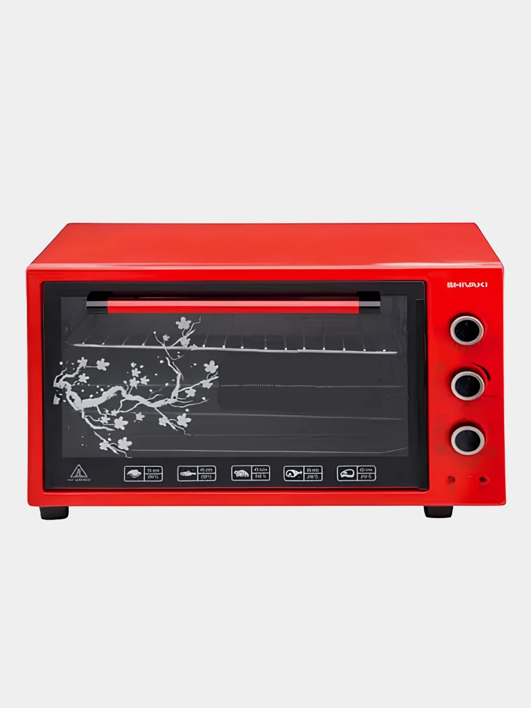 Mini pech Shivaki MD 3618 E, bio-keramika, qizil