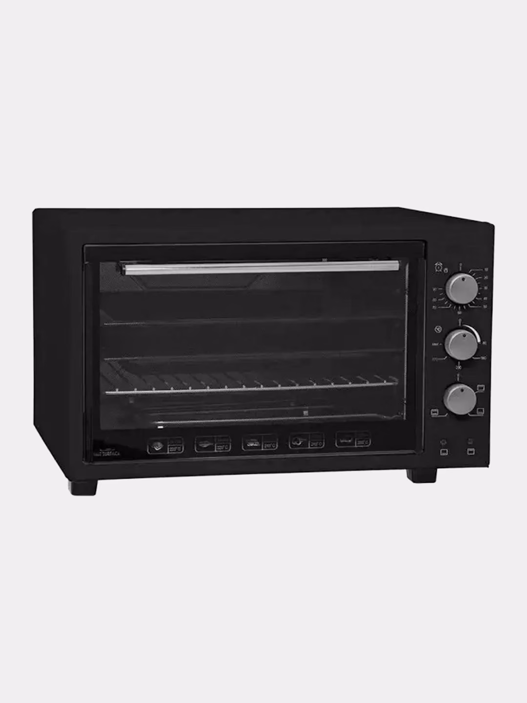 Mini pech Shivaki MD 3612 V2, bio-keramika, qora