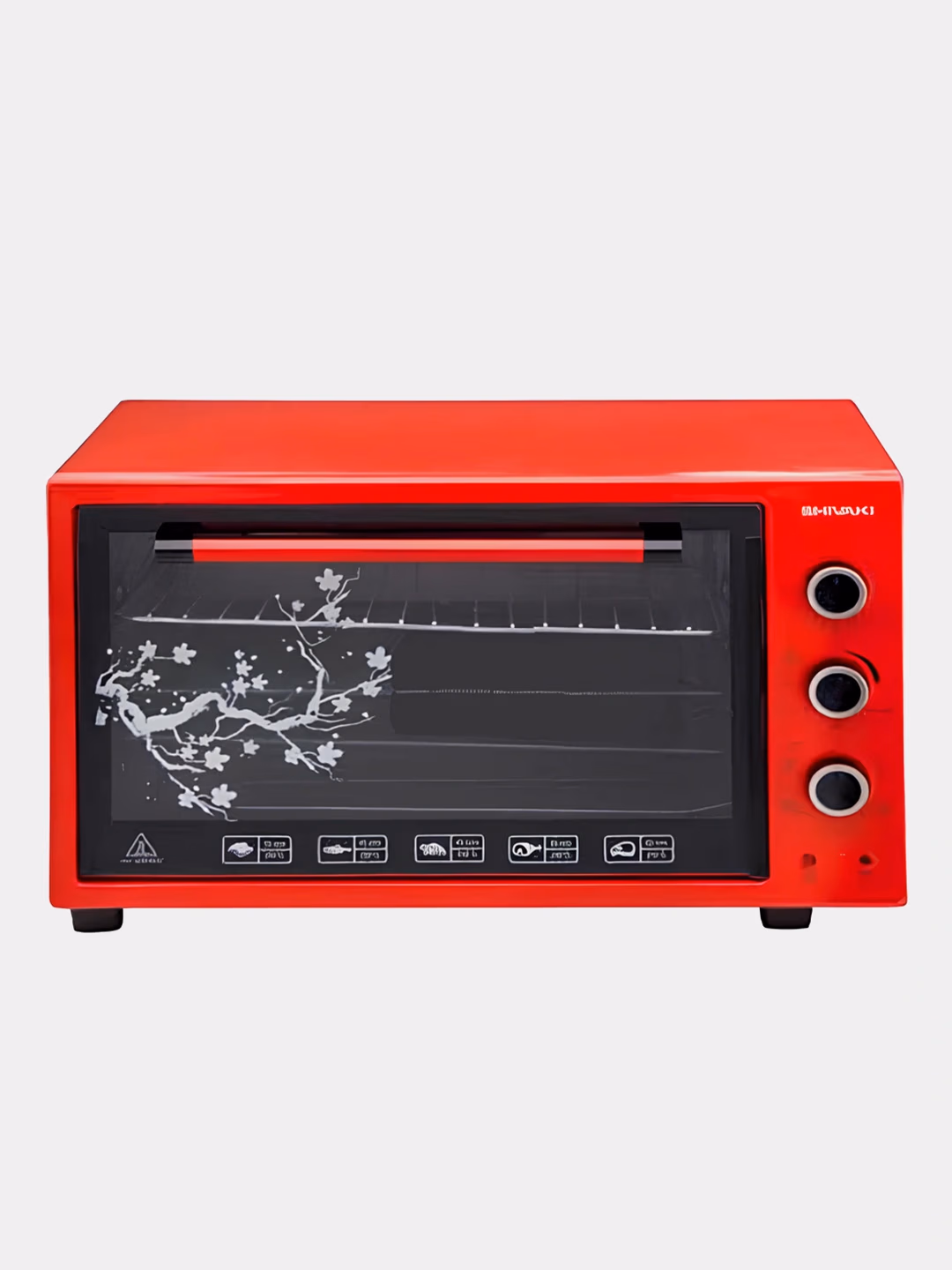 Mini pech Shivaki MD-3618 Lux, 36 L, 1400 Vt, qizil-jigarrang