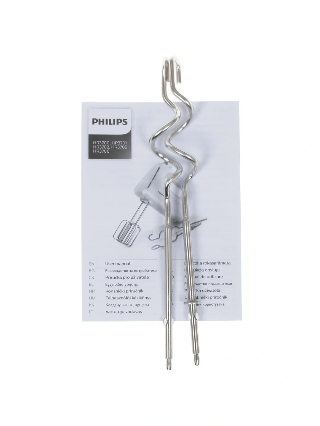 Qo'l mikseri Philips HR3705/00, 300 Vt, oq