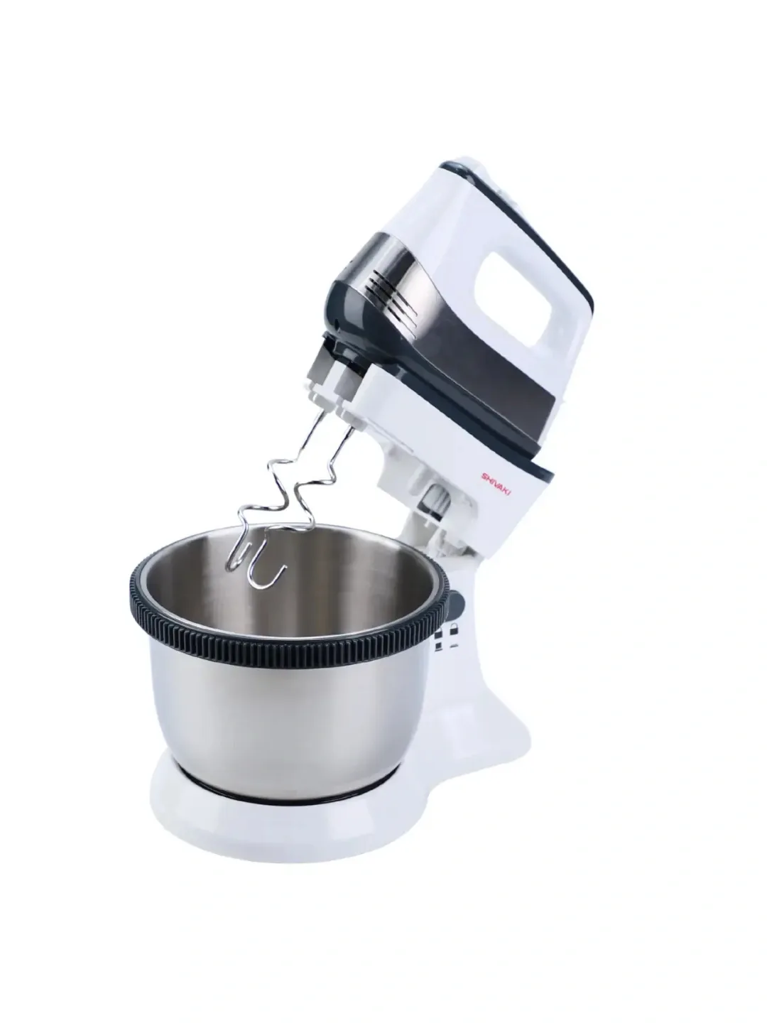 Idishli statsionar mikser Shivaki HM 5052, 3.4 L bowl, oq