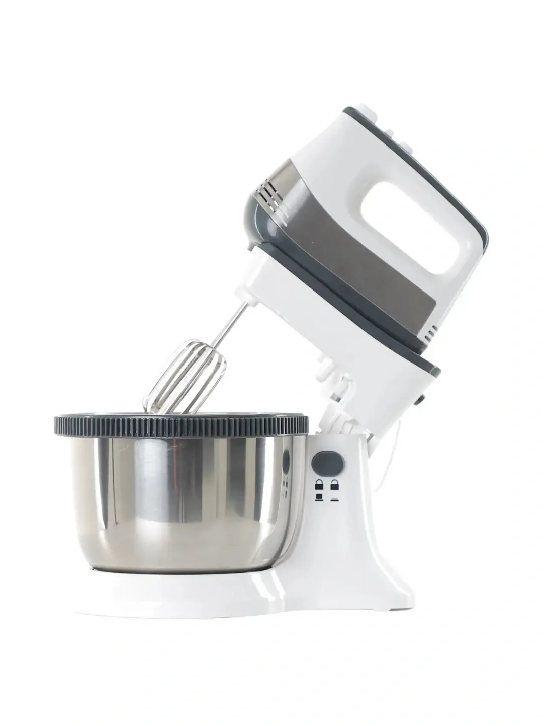 Idishli statsionar mikser Shivaki HM 5052, 3.4 L bowl, oq