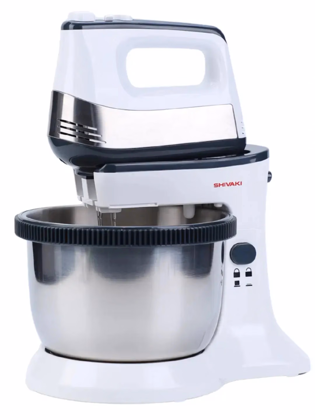 Idishli statsionar mikser Shivaki HM 5052, 3.4 L bowl, oq - 10