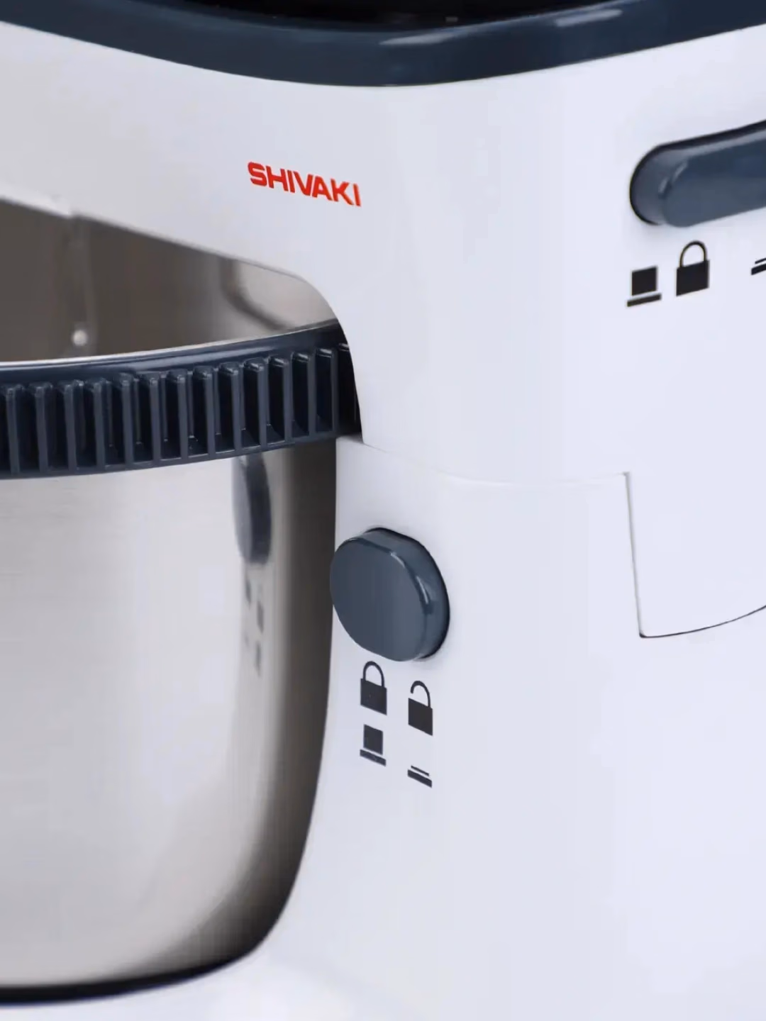 Idishli statsionar mikser Shivaki HM 5052, 3.4 L bowl, oq - 11