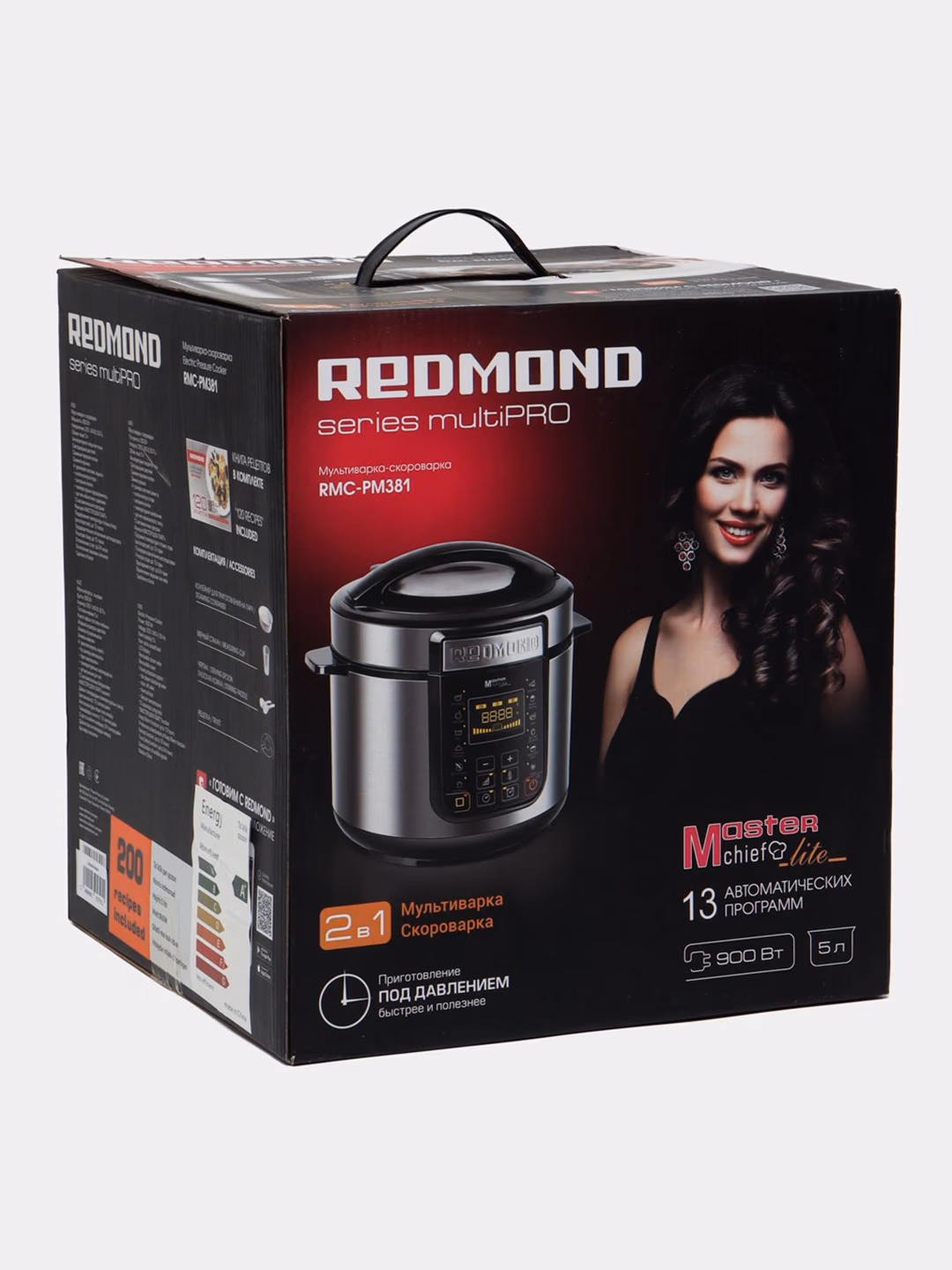 Multivarka-skorovarka Redmond RMC-PM381 2 tasi 1 da, 5 L - 7
