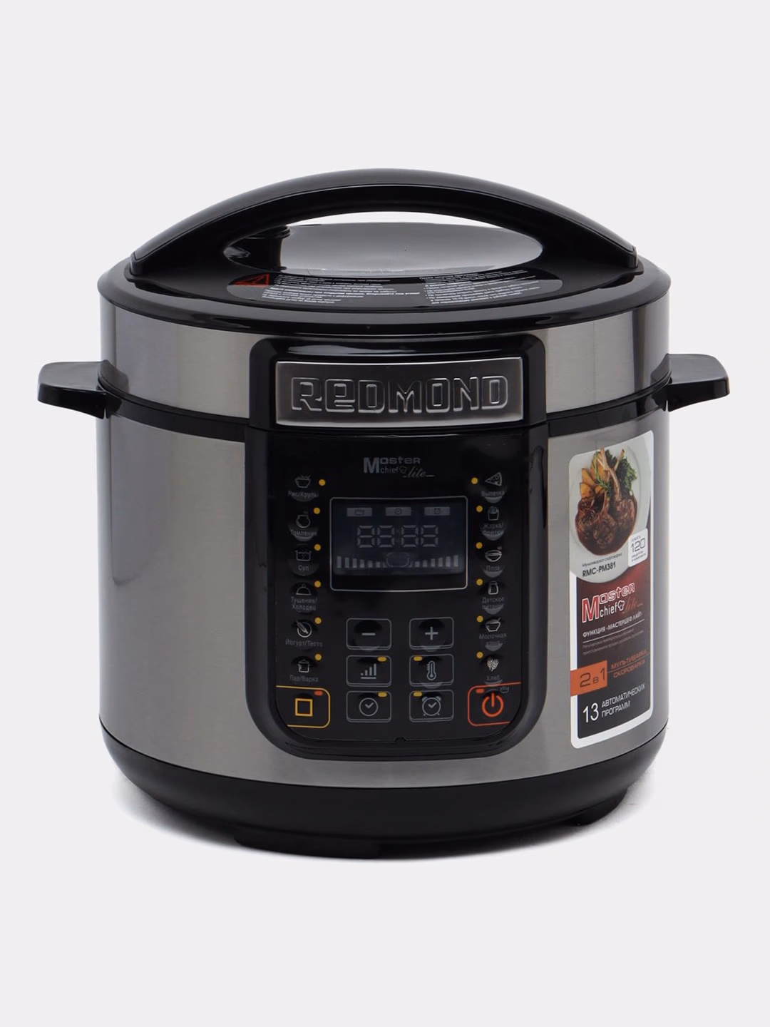 Multivarka-skorovarka Redmond RMC-PM381 2 tasi 1 da, 5 L - 8