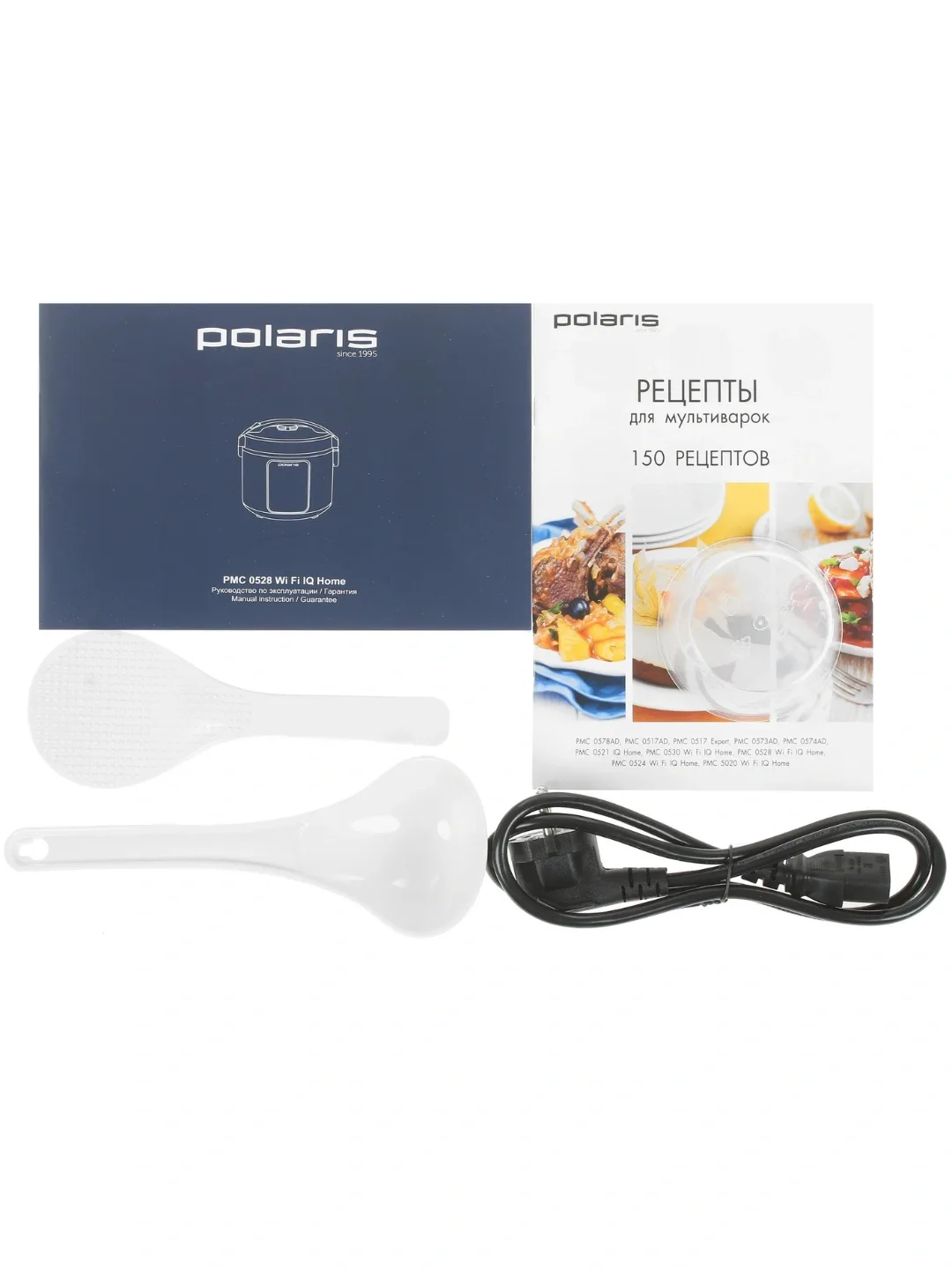 Aqlli multivarka Polaris PMC 0528 WiFi, 40 ta dastur, qora