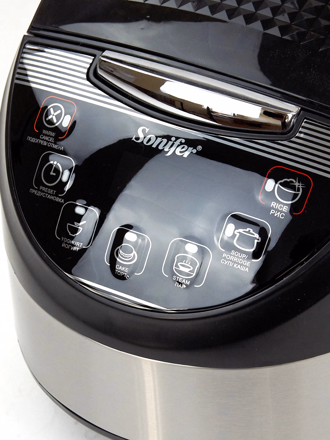 Multivarka-guruch pishirgich Sonifer SF-4003, 5 L, qora - 2