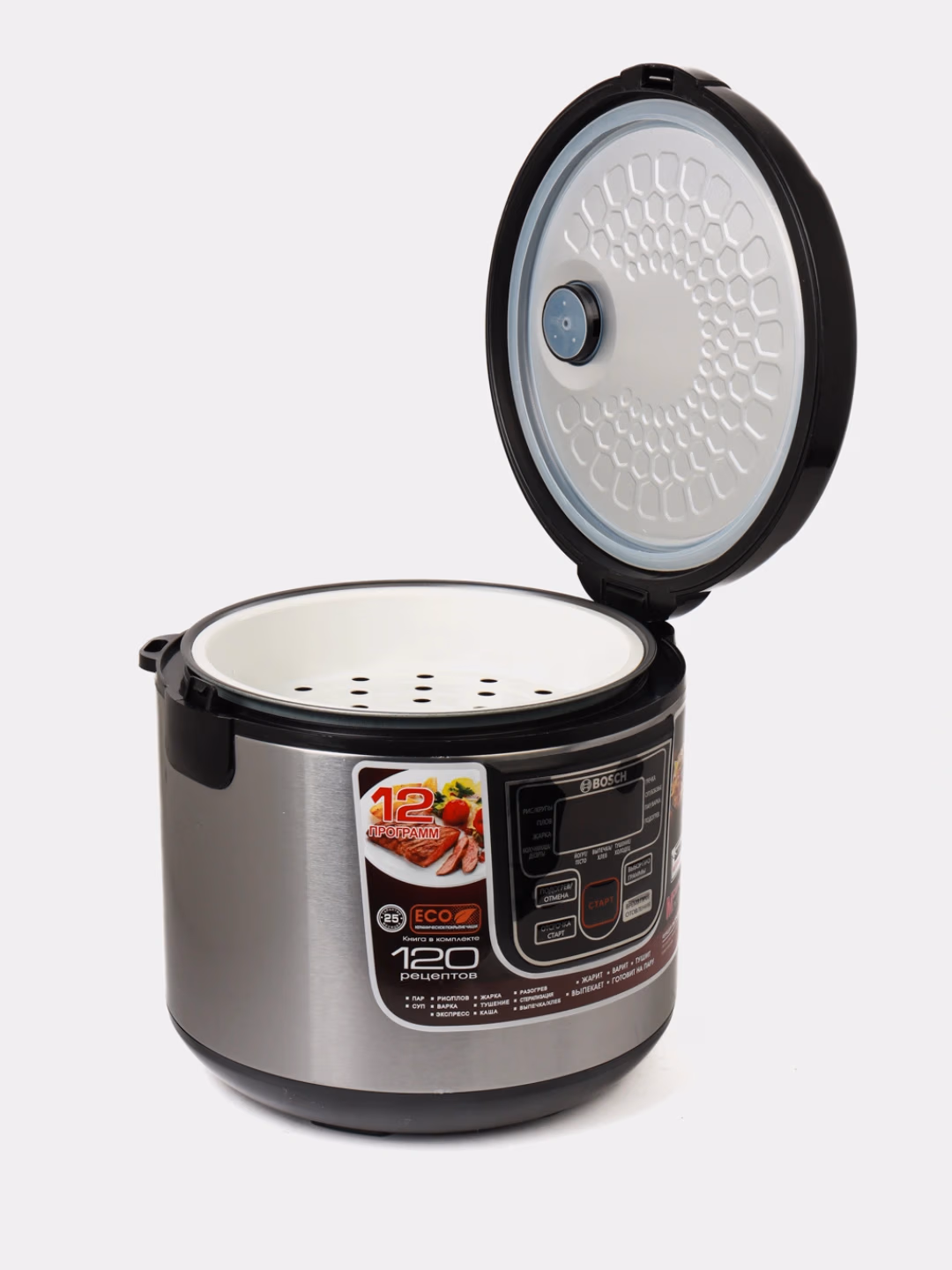 Multivarka Bosch BS-155, 6 L, 21 ta dastur, 900 Vt - 7