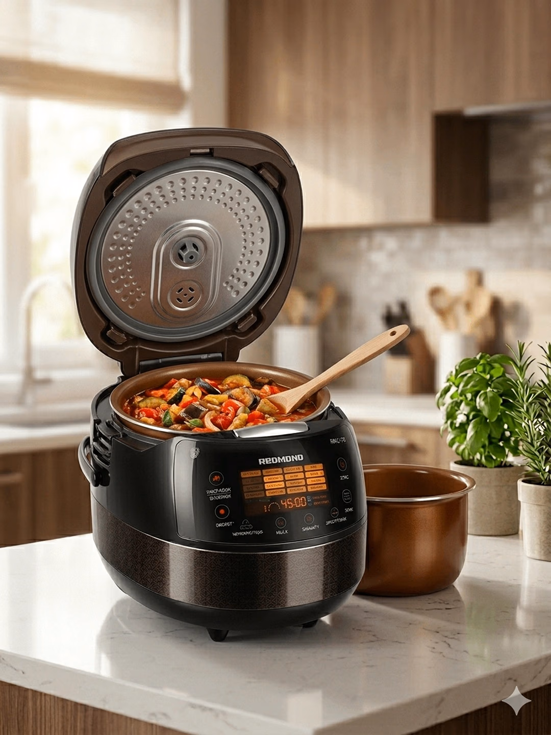 Multivarka Redmond RMC-70, 5 L, 860 Vt, qora - 2