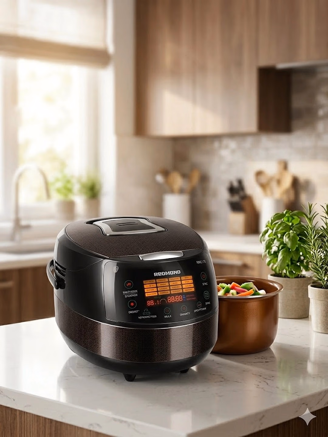 Multivarka Redmond RMC-70, 5 L, 860 Vt, qora - 3