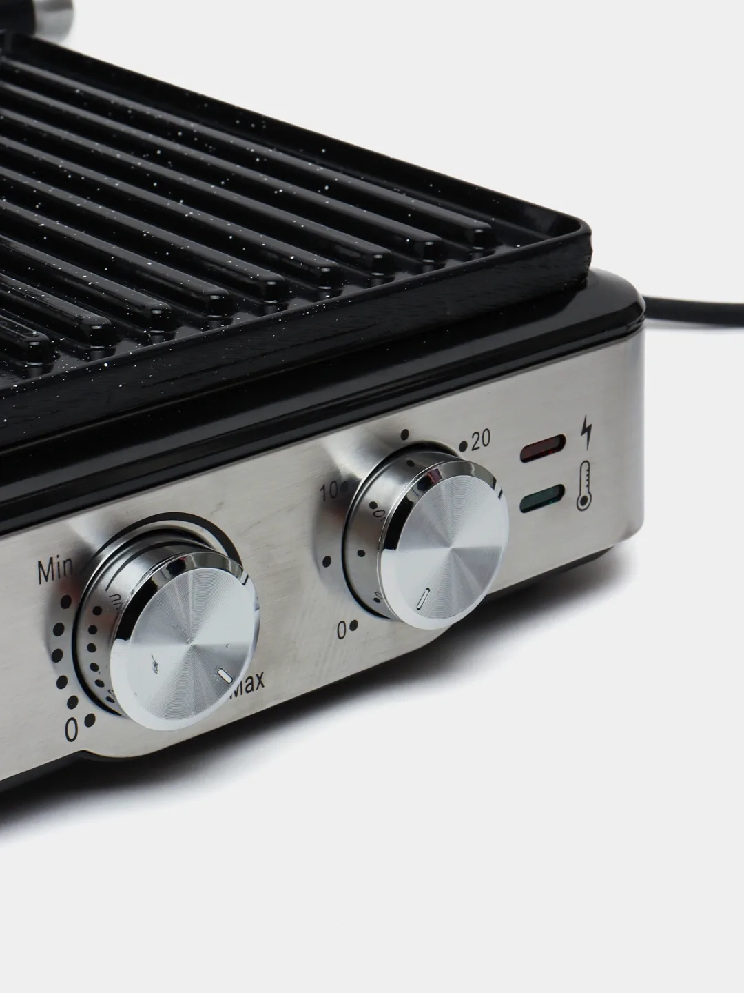 Elektr gril-panini Sonifer SF-6152, qora-kumush
