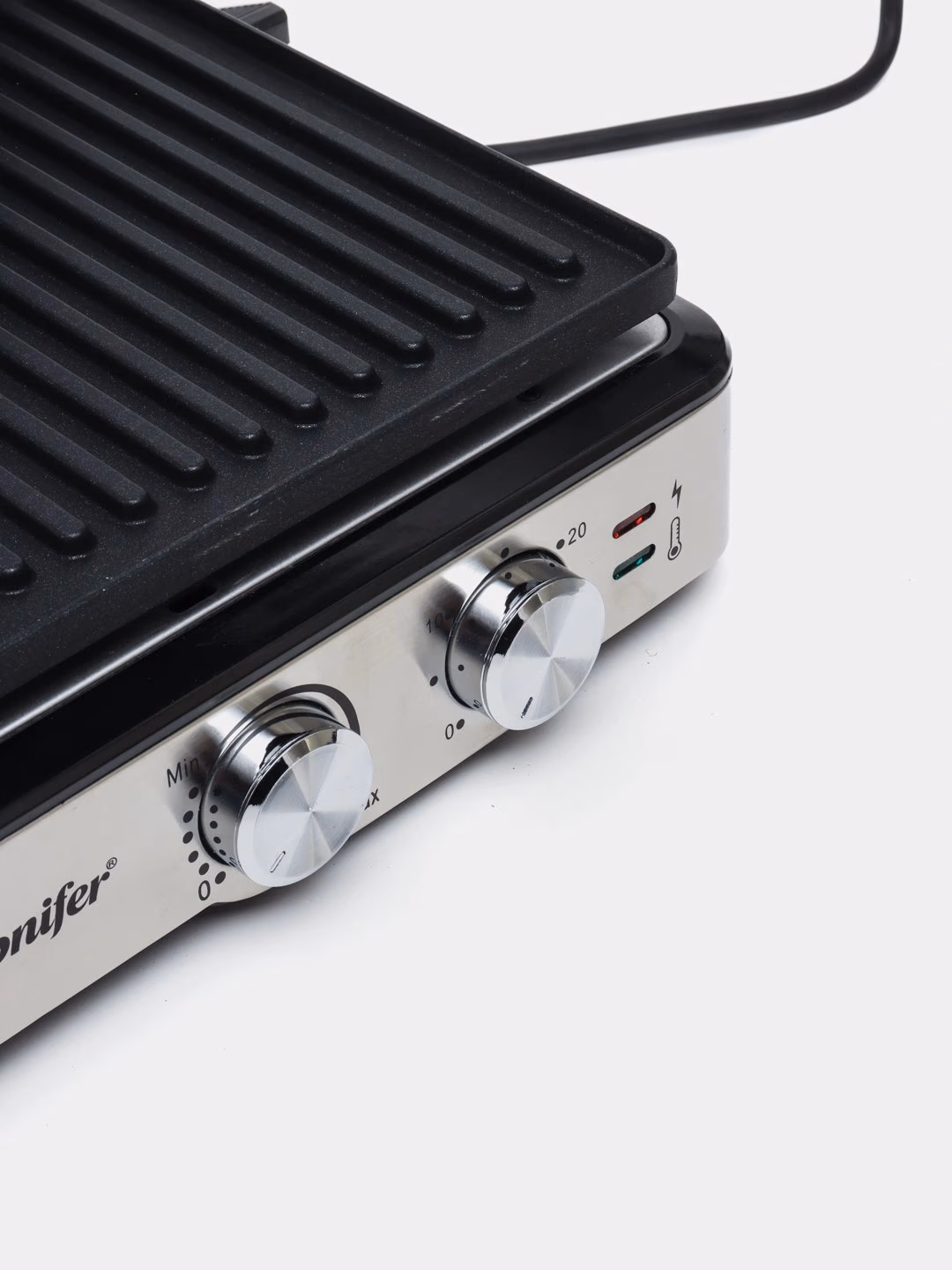 Elektr gril-panini Sonifer SF-6152, qora-kumush - 8