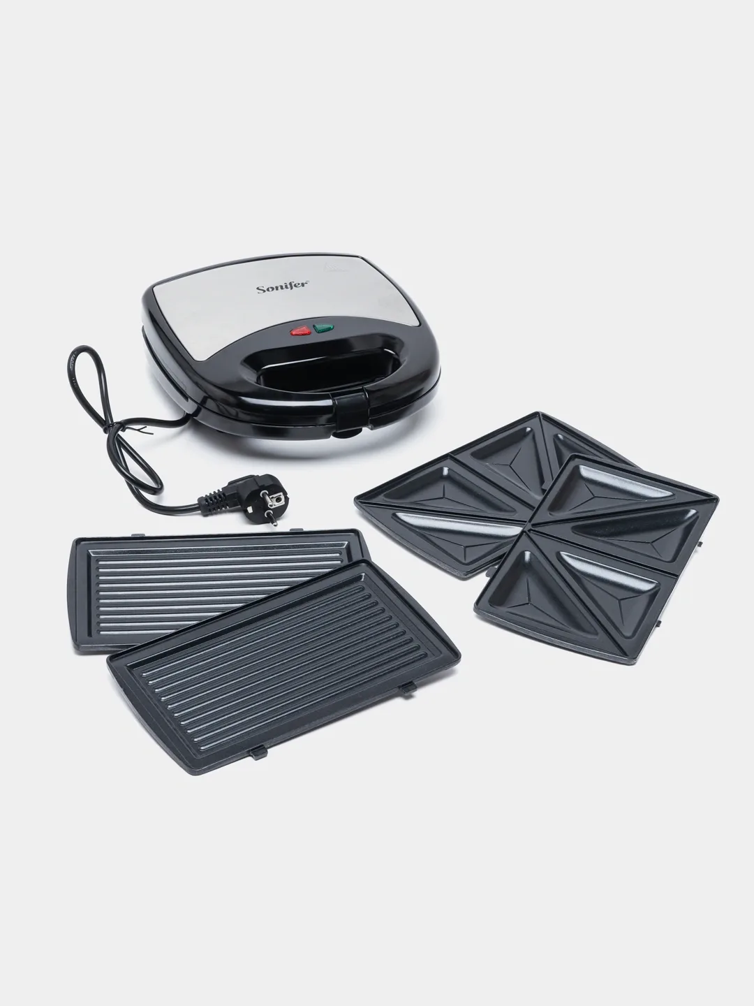 Multibaker Sonifer SF-6050 2 tasi 1 da, qora