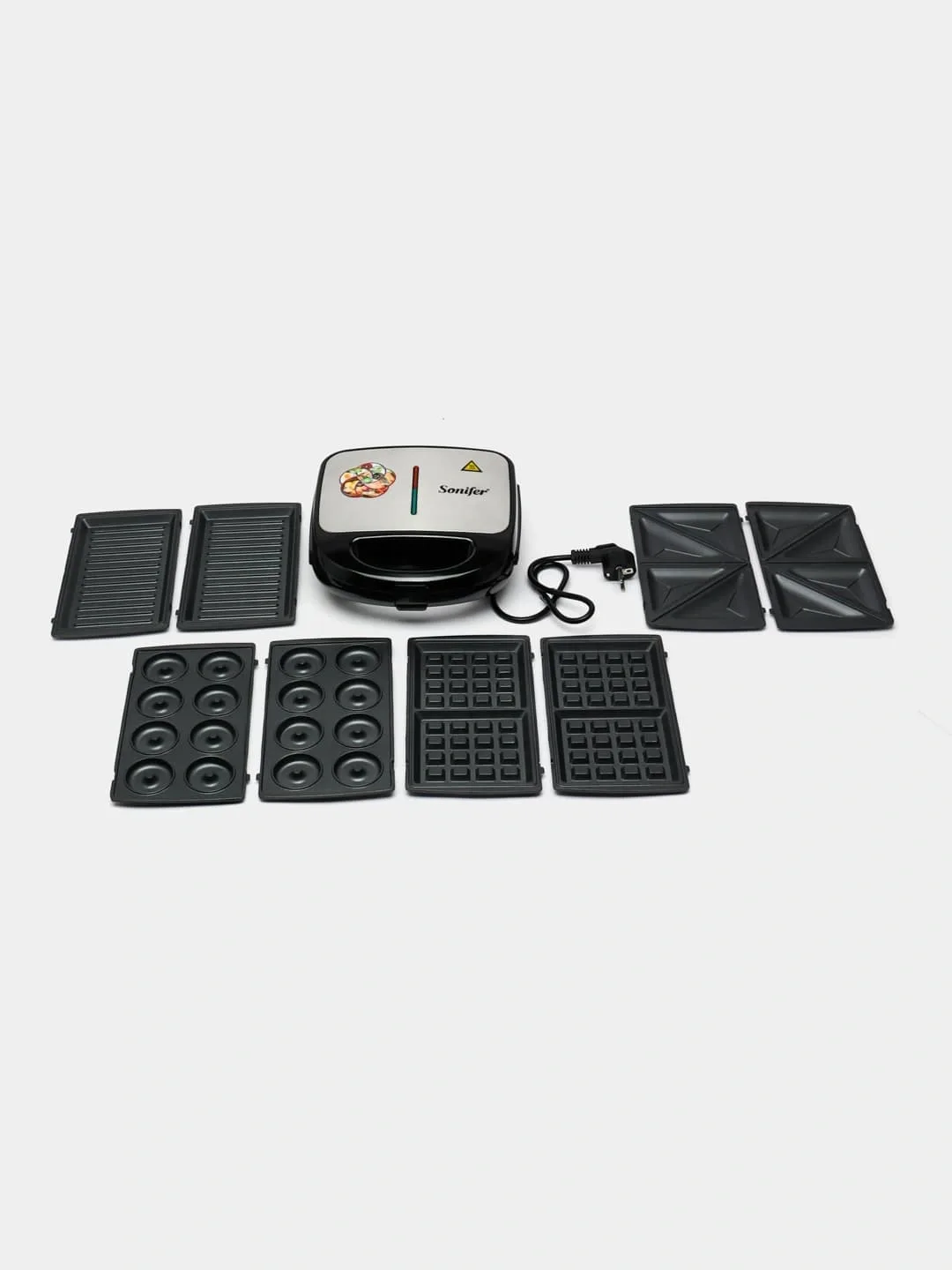 Multibaker Sonifer SF-6050 2 tasi 1 da, qora