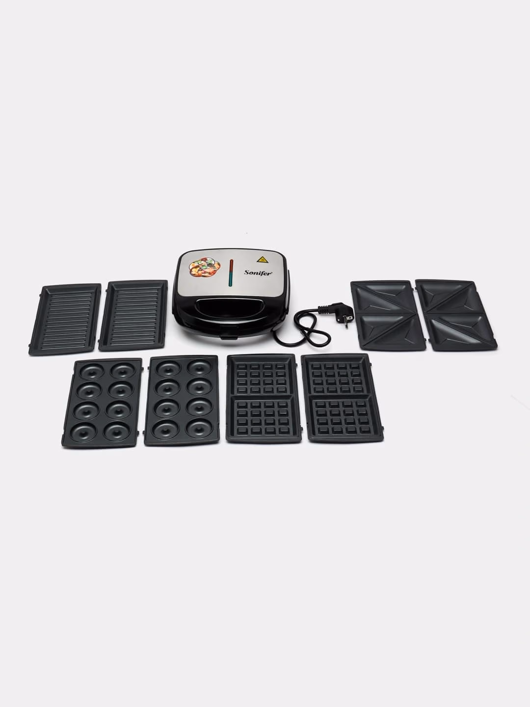Multibaker Sonifer SF-6050 2 tasi 1 da, qora - 7