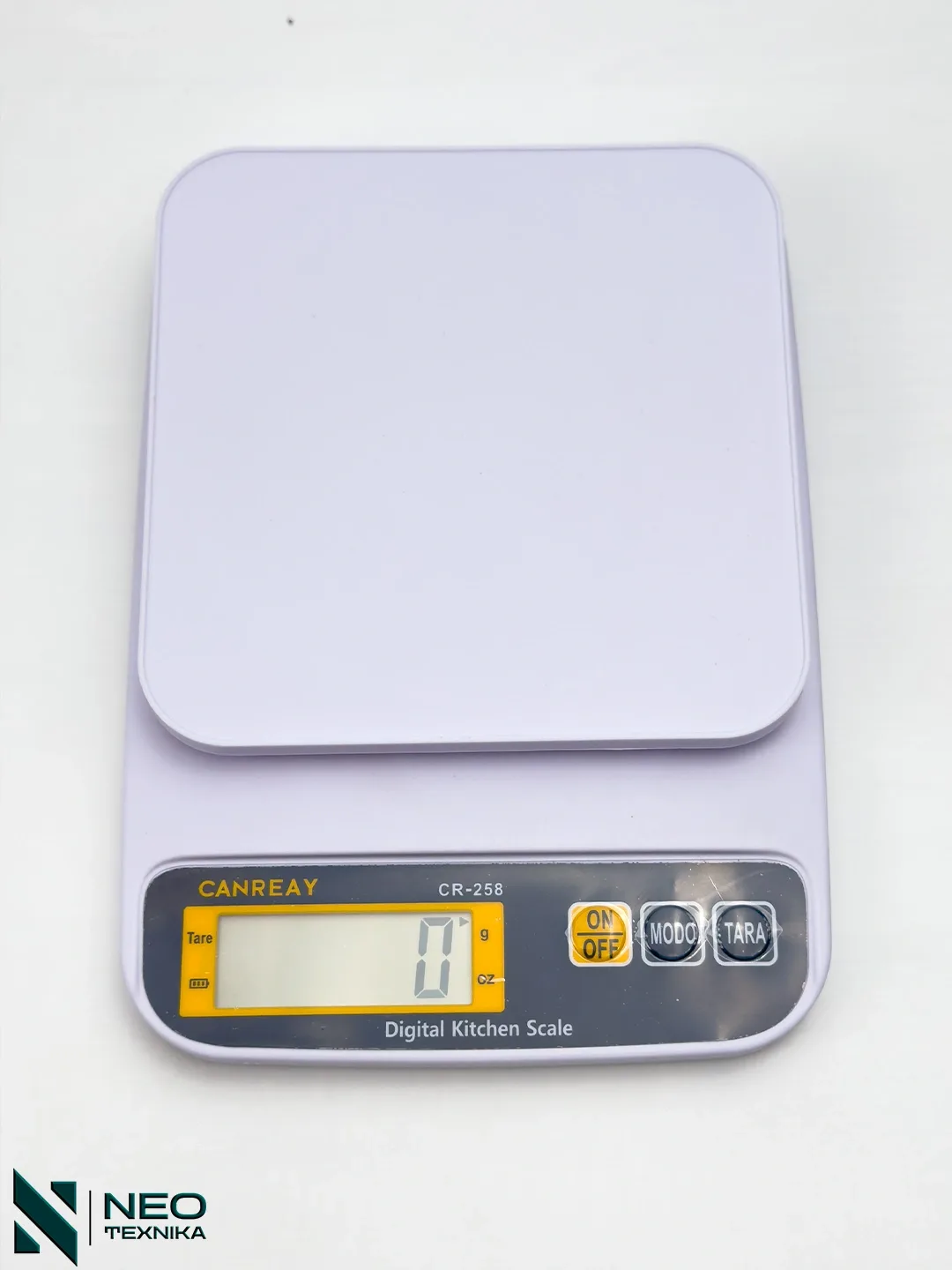 Elektron oshxona tarozisi CANREAY CR-258, 10 kg gacha