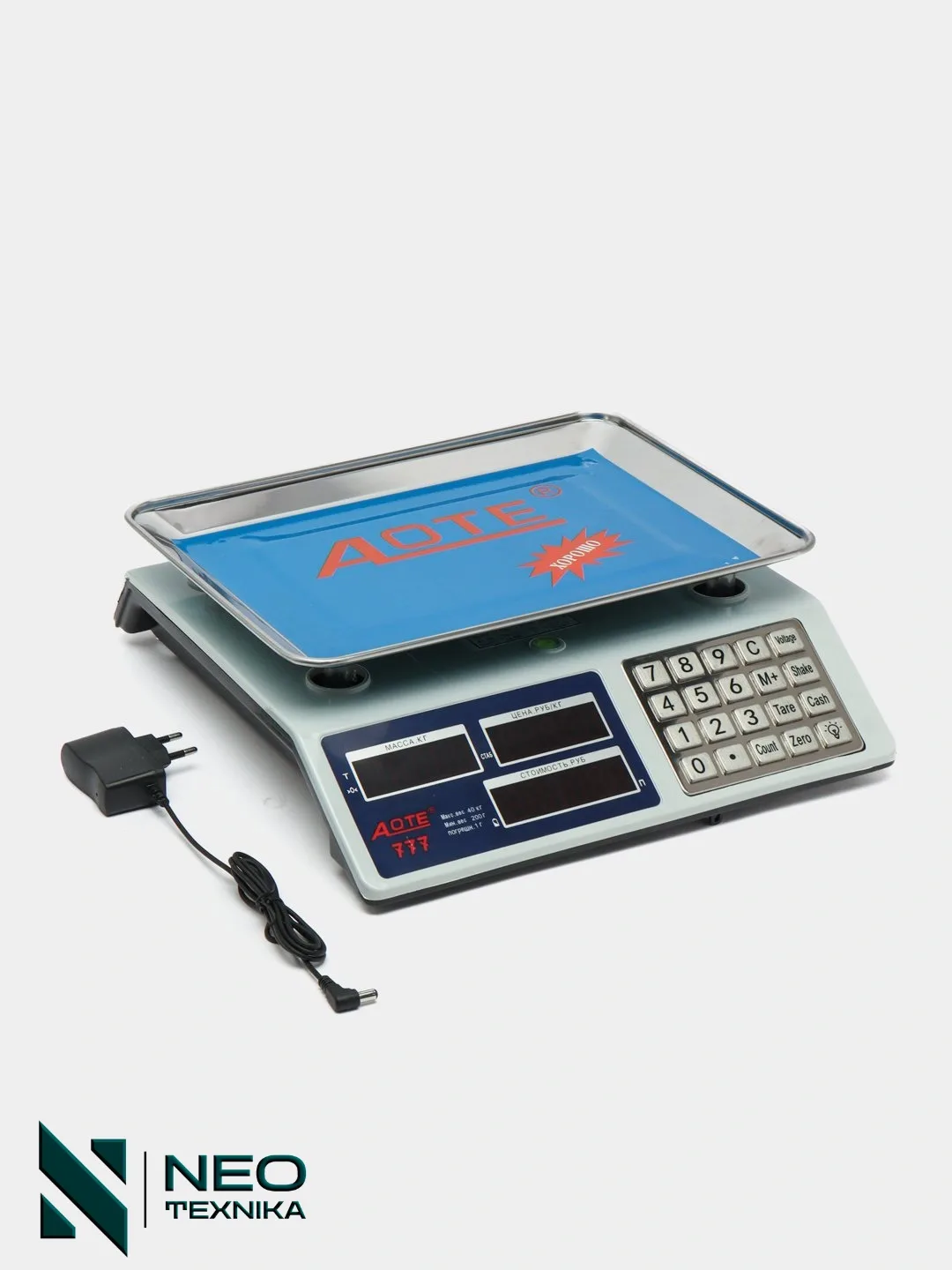 Elektron savdo tarozisi AOTE SOF-40A, 40 kg gacha