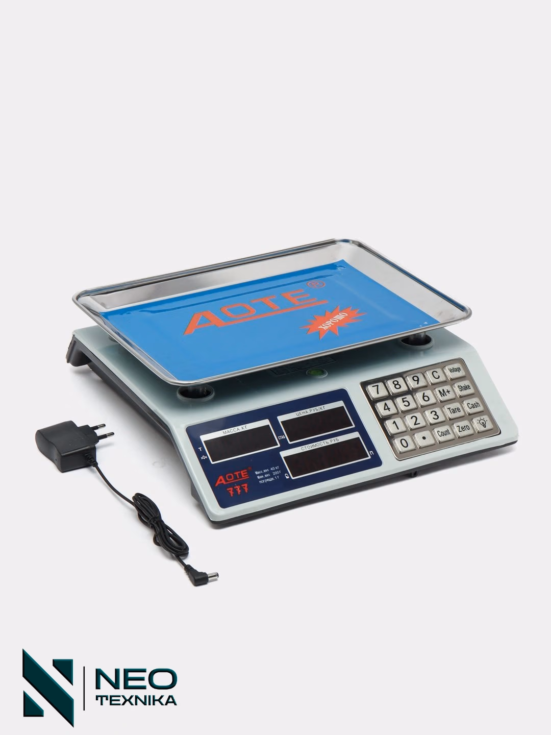 Elektron savdo tarozisi AOTE SOF-40A, 40 kg gacha - 2