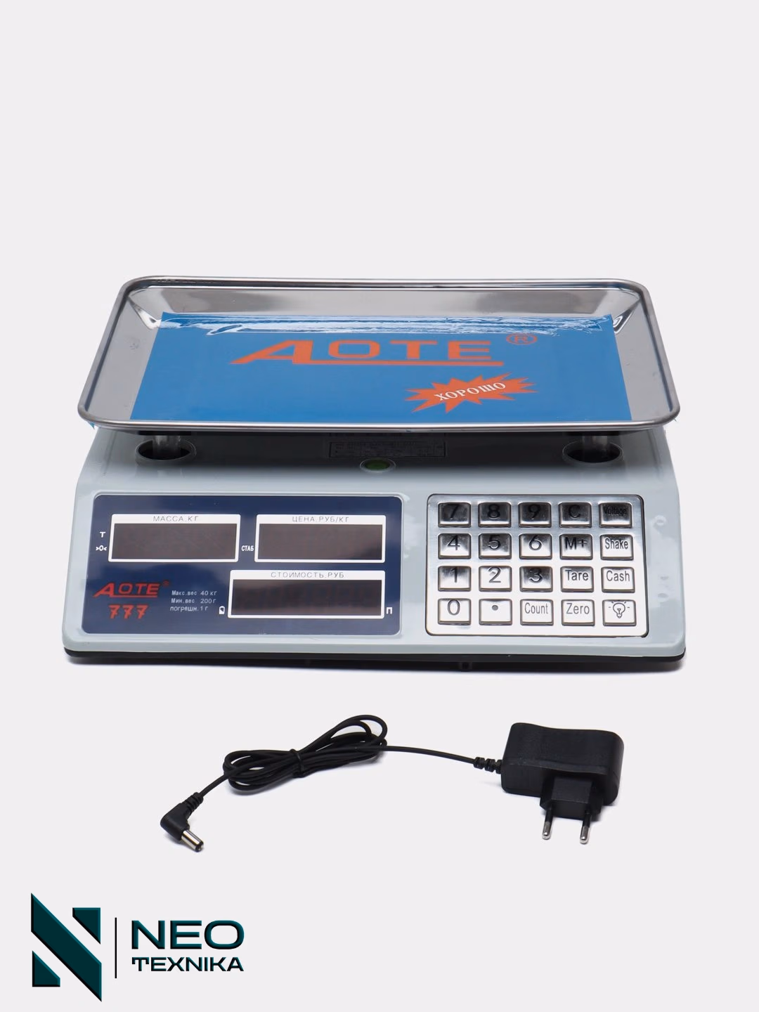 Elektron savdo tarozisi AOTE SOF-40A, 40 kg gacha - 3